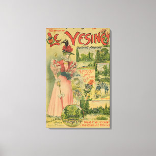 Toile Affiche pour Chemins de Fer De à Le Vesinet