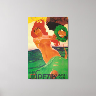 Toile Affiche promotionnelle d'Alla Spezia
