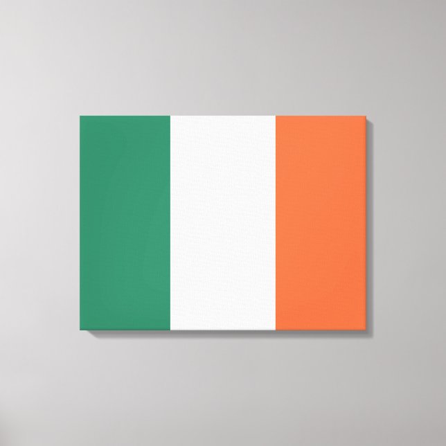 Toile Afficher vos couleurs - Irlande (Recto)