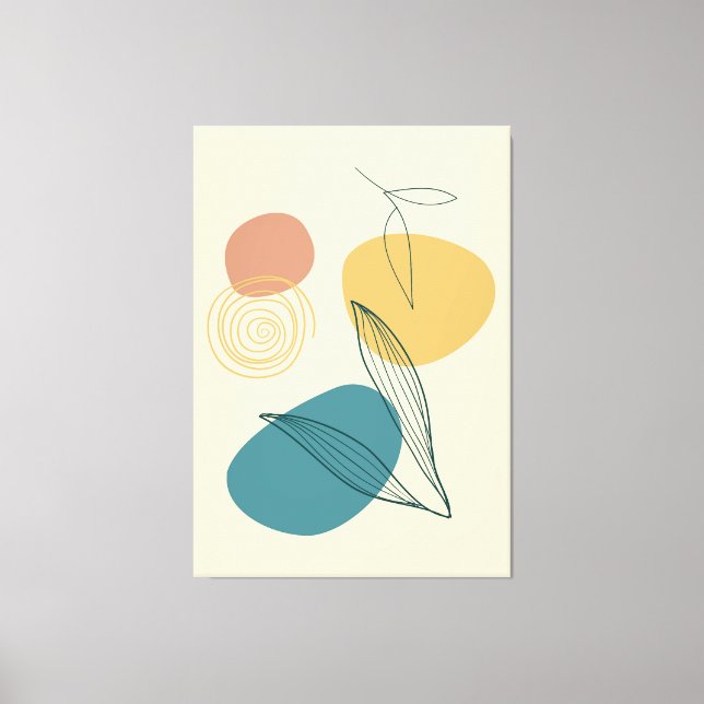 Toile Affiches d'art contemporain (Recto)