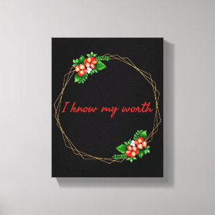 Toile affirmations motivationnelles pour la vie