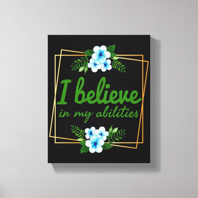 Toile affirmations positives pour les travailleurs du se (Recto)