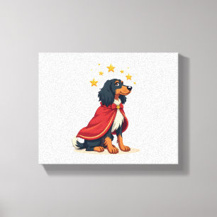 Toile Afghan Hound Elegant Noel chien