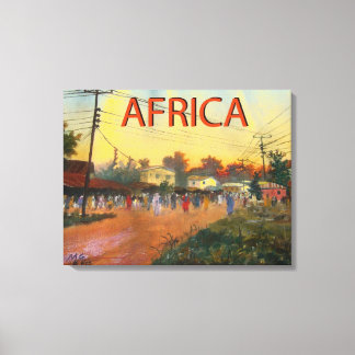 TOILE AFRIQUE CANVAS IMPRIMER MOJISOLA A GBADAMOSI OKUBU