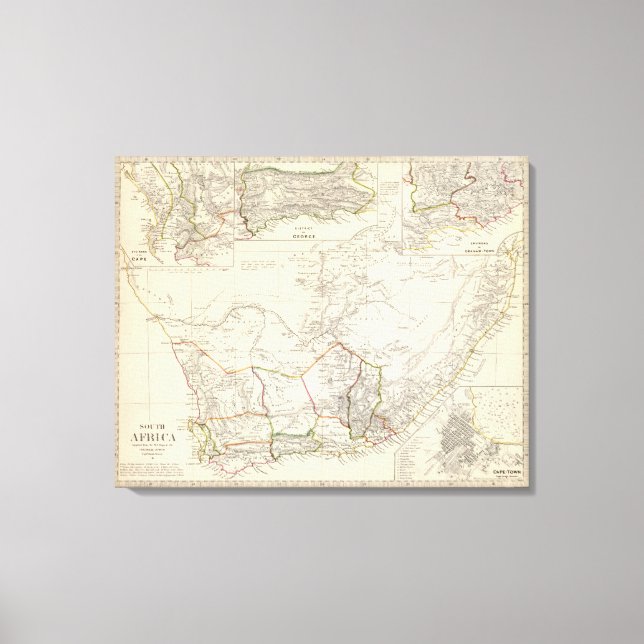 Toile Afrique du Sud (Recto)