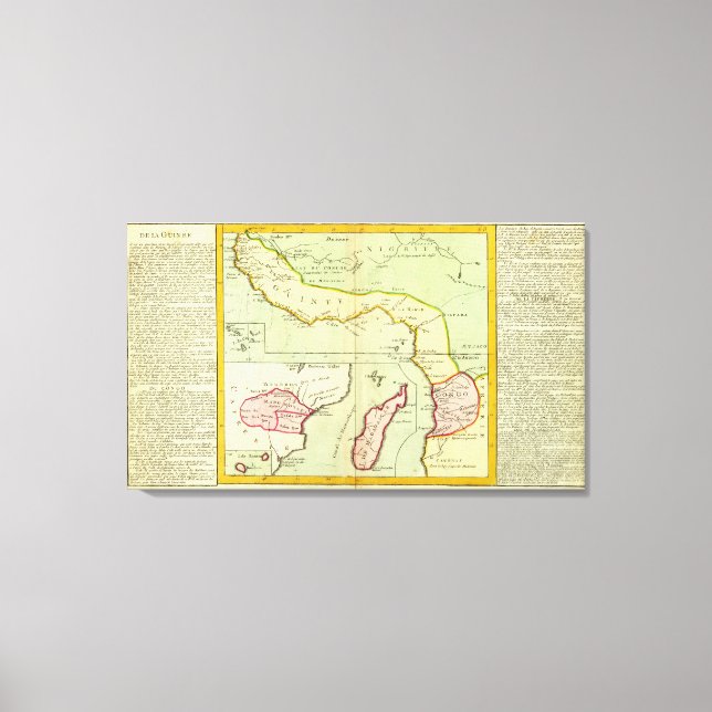 Toile Afrique, Madagascar (Recto)