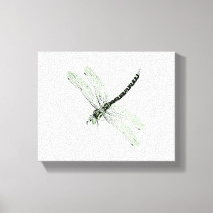Toile Agender Pride Vintage Dragonfly Art