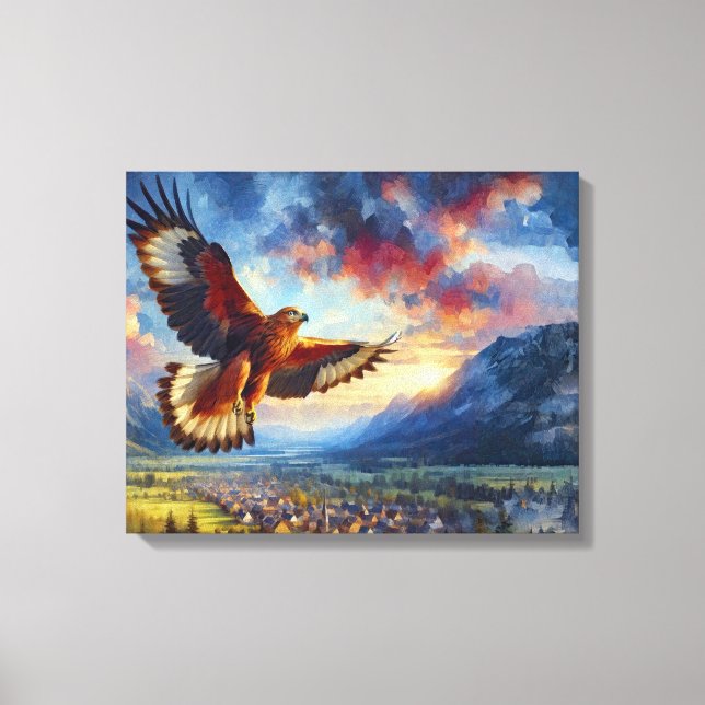 Toile Aigle (Recto)