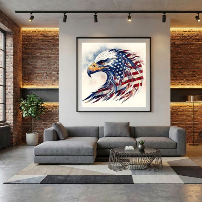 Toile Aigle de la Liberté (Créateur téléchargé)