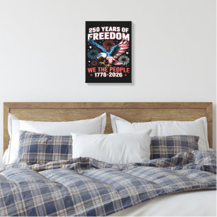 Toile Aigle de la liberté 250 ans 250e anniversaire État