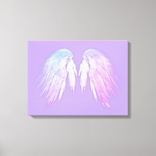 Toile AILES ANGEL Fairy Purple