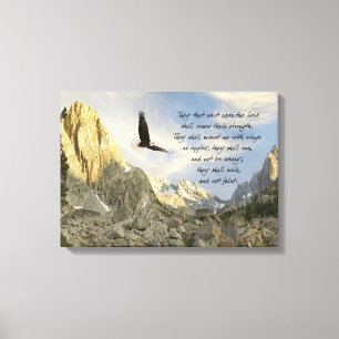 Toile Ailes Comme Aigles Isaïe 4o