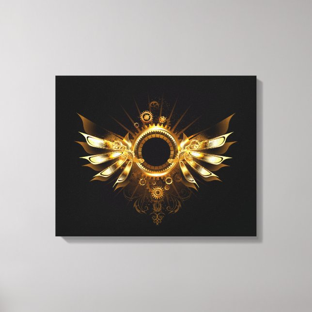 Toile Ailes de Steampunk (Recto)