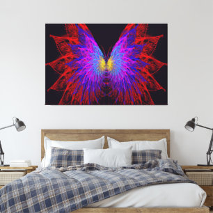 Toile Ailes papillon