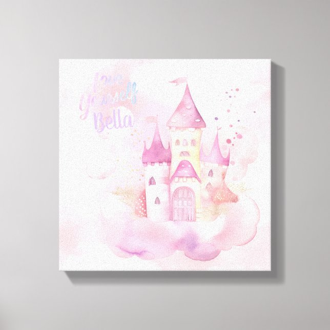 Toile Aimez-vous personnalisable (Recto)