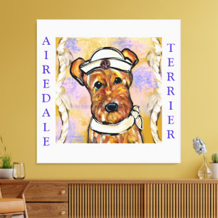 Toile Airedale Terrier