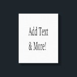 Toile Ajouter du texte et plus ! Customisez votre propre<br><div class="desc">Customisez avec vos propres designs personnalisés, citations, textes et bien plus encore. Choisissez également parmi les modèles préfabriqués, de nombreuses catégories différentes aussi.</div>