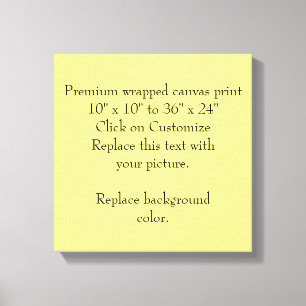 Toile Ajouter une image ou une oeuvre d'art, la créer à