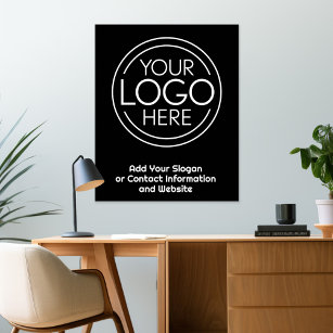 Toile Ajouter Votre Logo Entreprise Moderne Minimaliste