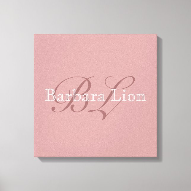 Toile ajouter votre propre nom (Recto)