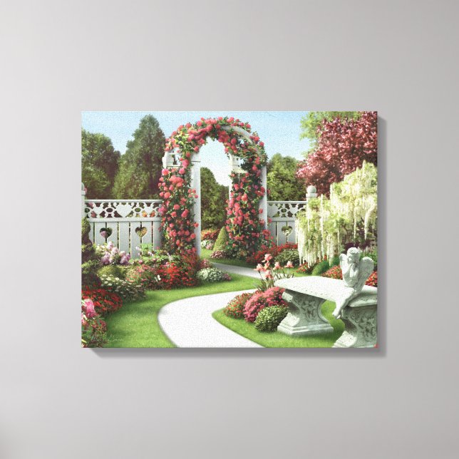 Toile Alan Giana "Amour Chaque Jour" Imprimer (Recto)