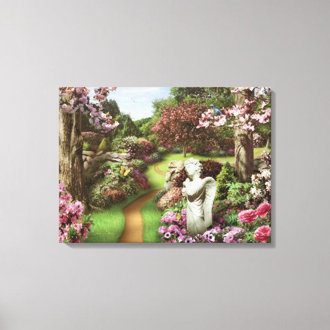 Toile Alan Giana "Angel's Embrace" (Recto)