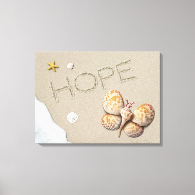 Toile Alan Giana "Hope" Imprimer (Recto)