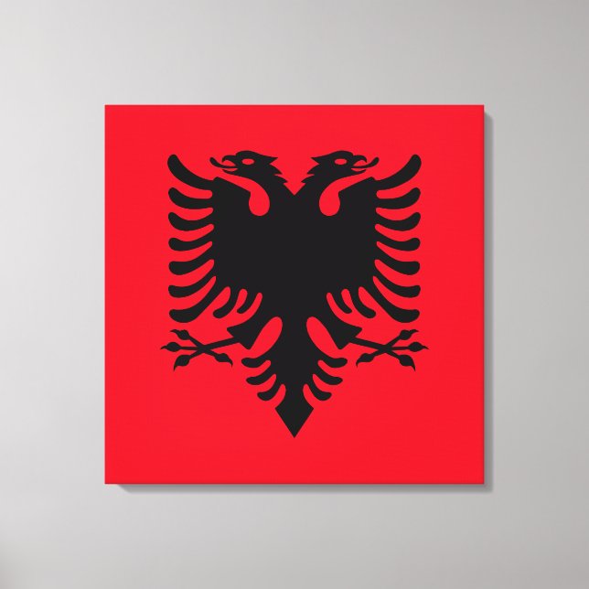 Toile Albanian Coat of arms (Recto)