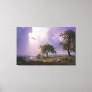 Toile Albert Bierstadt Printemps Californie