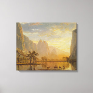 Toile Albert Bierstadt - Vallée du Yosemite