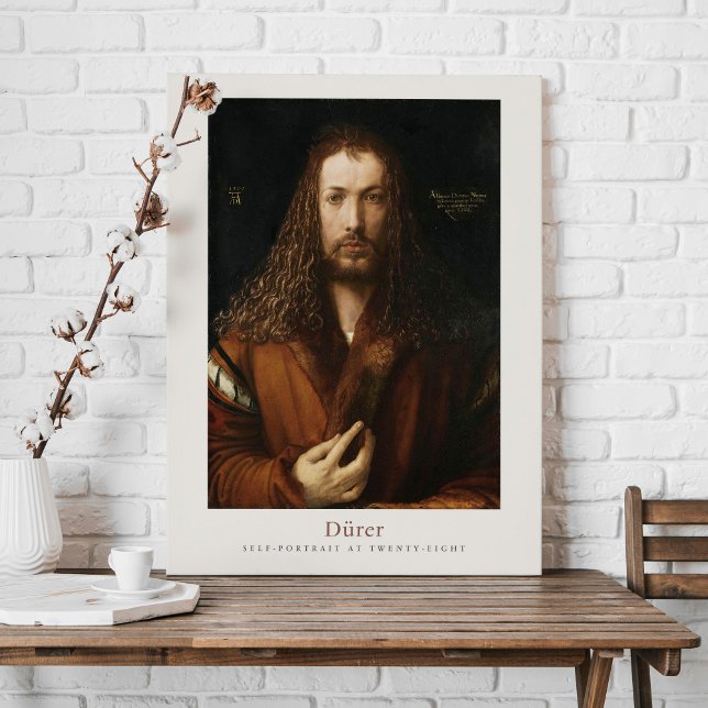 Toile Albrecht Dürer Durer Autoportrait 1500 Exposition (Créateur téléchargé)