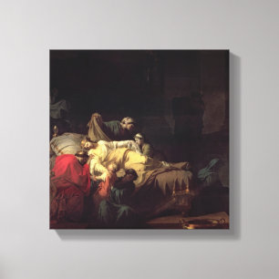 Toile Alcestis se sacrifie pour sauver son annonce de