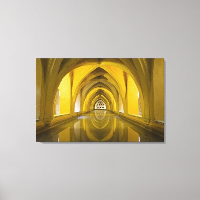 Toile Alczar de Séville, province de Séville, Espagne (Recto)