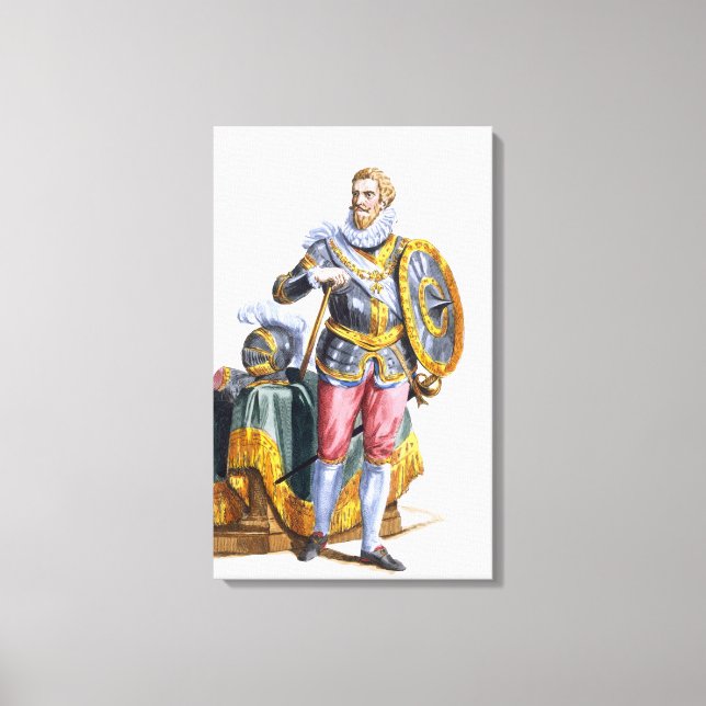 Toile Alessandro Farnese (1546-92) Duc de Parme de 'R (Recto)