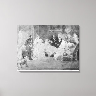 Toile Alfred de Musset Eugene Delacroix