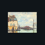 Toile Alfred Sisley - Inondation à Port-Marly 1872<br><div class="desc">Inondation à Port-Marly / L'inondation à Port-Marly - Alfred Sisley,  1872</div>