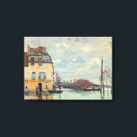 Toile Alfred Sisley - Inondation à Port-Marly 1872<br><div class="desc">Inondation à Port-Marly / L'inondation à Port-Marly - Alfred Sisley,  1872</div>