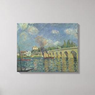 Toile Alfred Sisley Le Pont