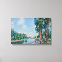 Alfred Sisley - Saint-Mammes. Soleil de juin