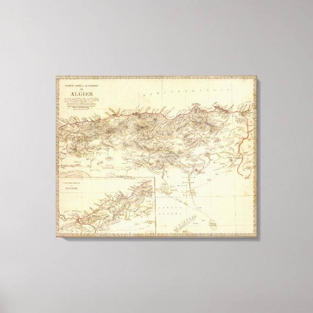 Toile Alger (Recto)