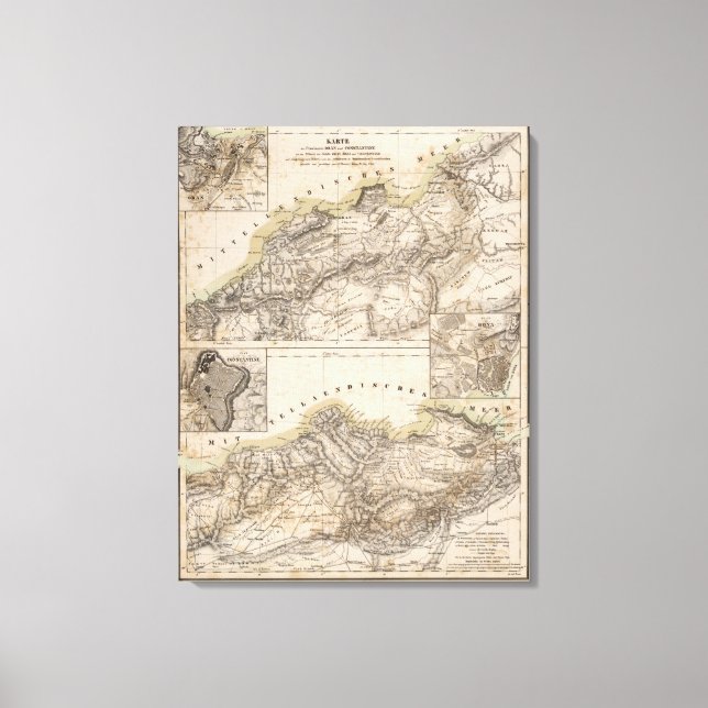 Toile Algérie (Recto)