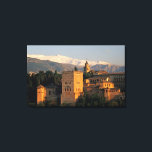 Toile Alhambra; Grenade; Andaslusia, Espagne, Sierra<br><div class="desc">DROIT D'AUTEUR David Barnes / DanitaDelimont.com | EU27 DBN0021.jpg | Alhambra; Grenade; Andaslusia, Espagne, Sierra Nevada</div>