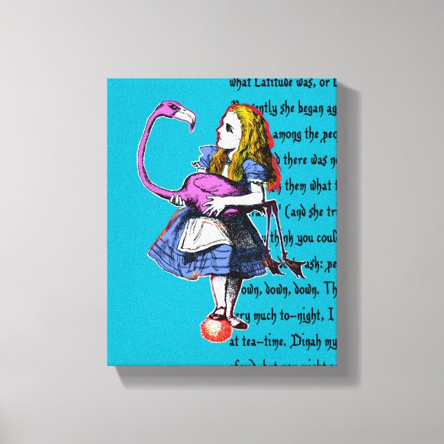 Toile Alice au pays des merveilles (Recto)