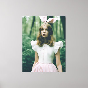 Toile Alice dans la mode de la forêt Film expiré Mode