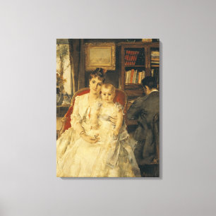 Toile All Happiness c.1880