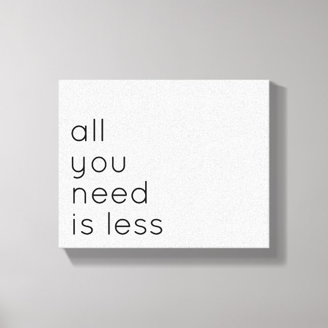 Toile All you need (Recto)