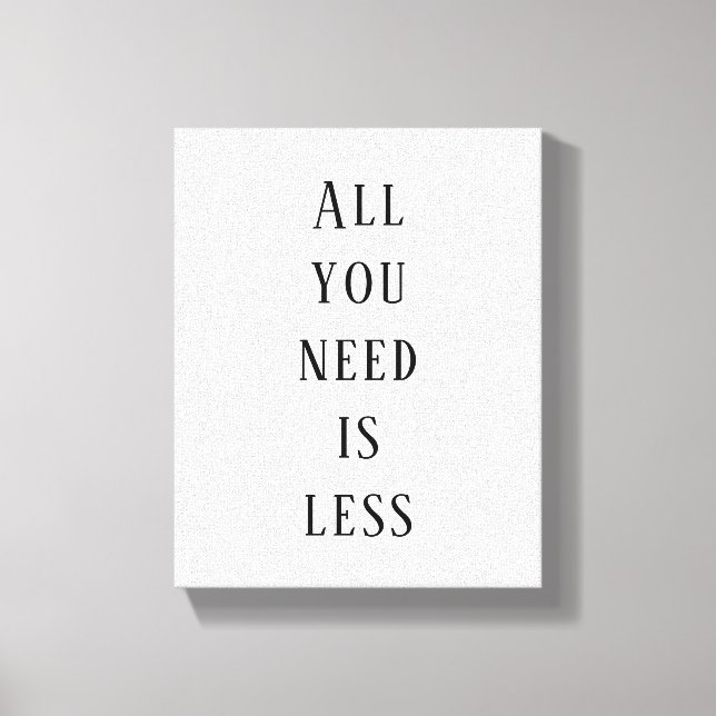 Toile All you need (Recto)