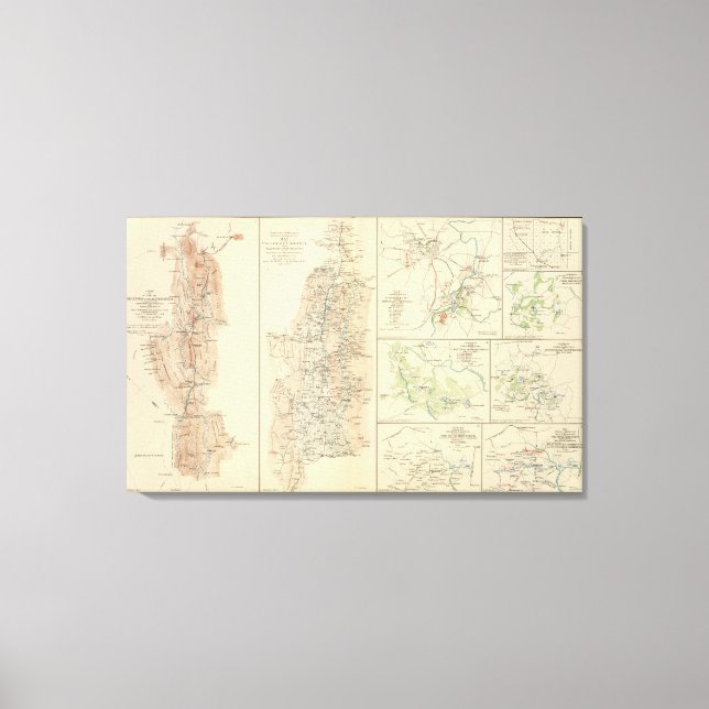 Toile Alleghanies, Vallée de Virginie (Recto)