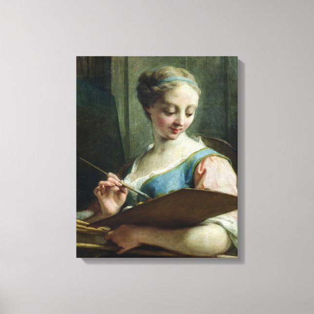 Toile Allégorie de la peinture (Recto)