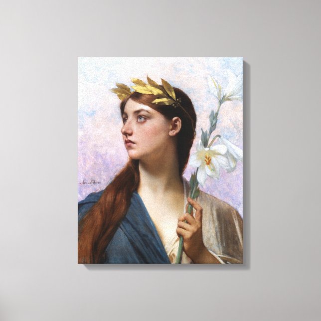 Toile Allégorie de la victoire par Jules Joseph Lefebvre (Recto)